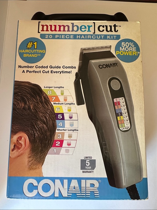 Conair Other - Conair Number Cut 20-Piece Haircut Kit - Gray